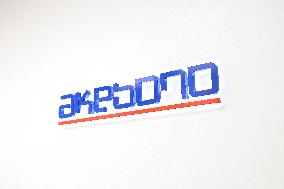 Akebono Brake Industry signage and logo